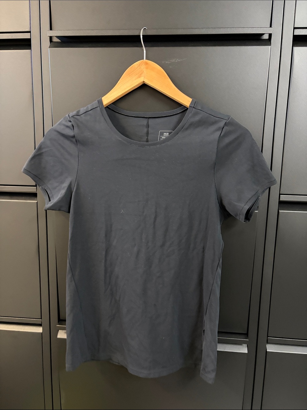 On Running Black Short Sleeve Crewneck Tee